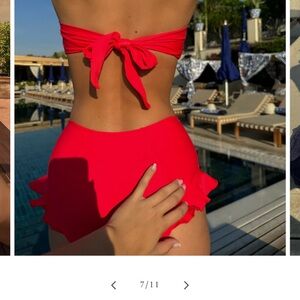 Strawberry milk mob 
Fitzgerald bikini top